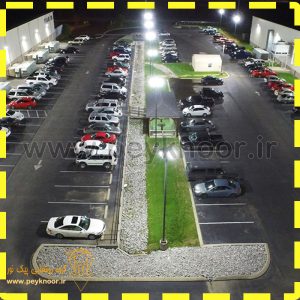 نورپردازی و استاندارد روشنایی پارکینگ 